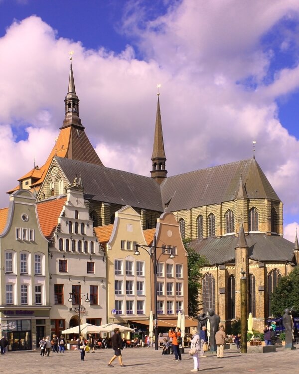 Marktplatz in Rostock, StudySmarter