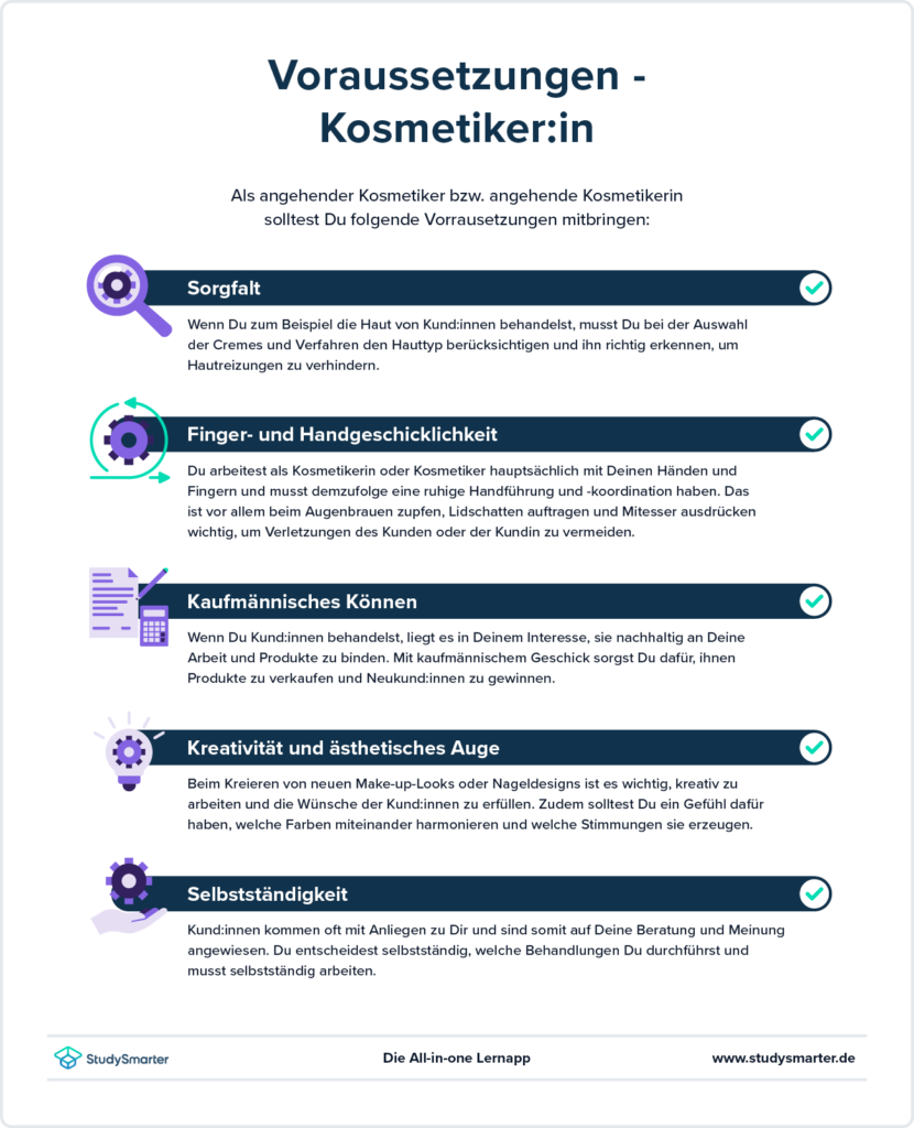 Was ist wichtig als Kosmetikerin?