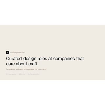 Nicedesignjobs