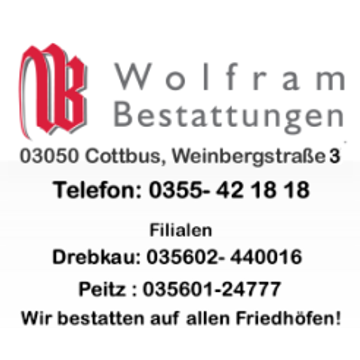 Wolfram Bestattungen Cottbus