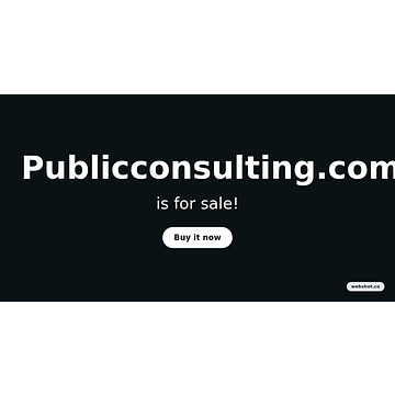 Public Consulting Group